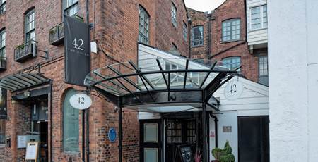 Entrance at 42 The Calls in Leeds