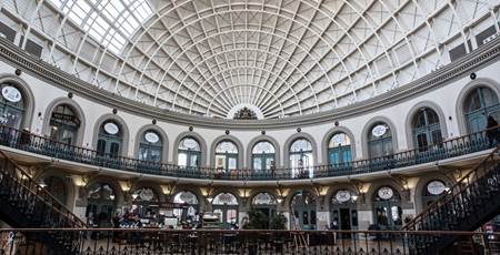 Corn Exchange image copyright David Pacey licensed under CC for commercial use via Flickr